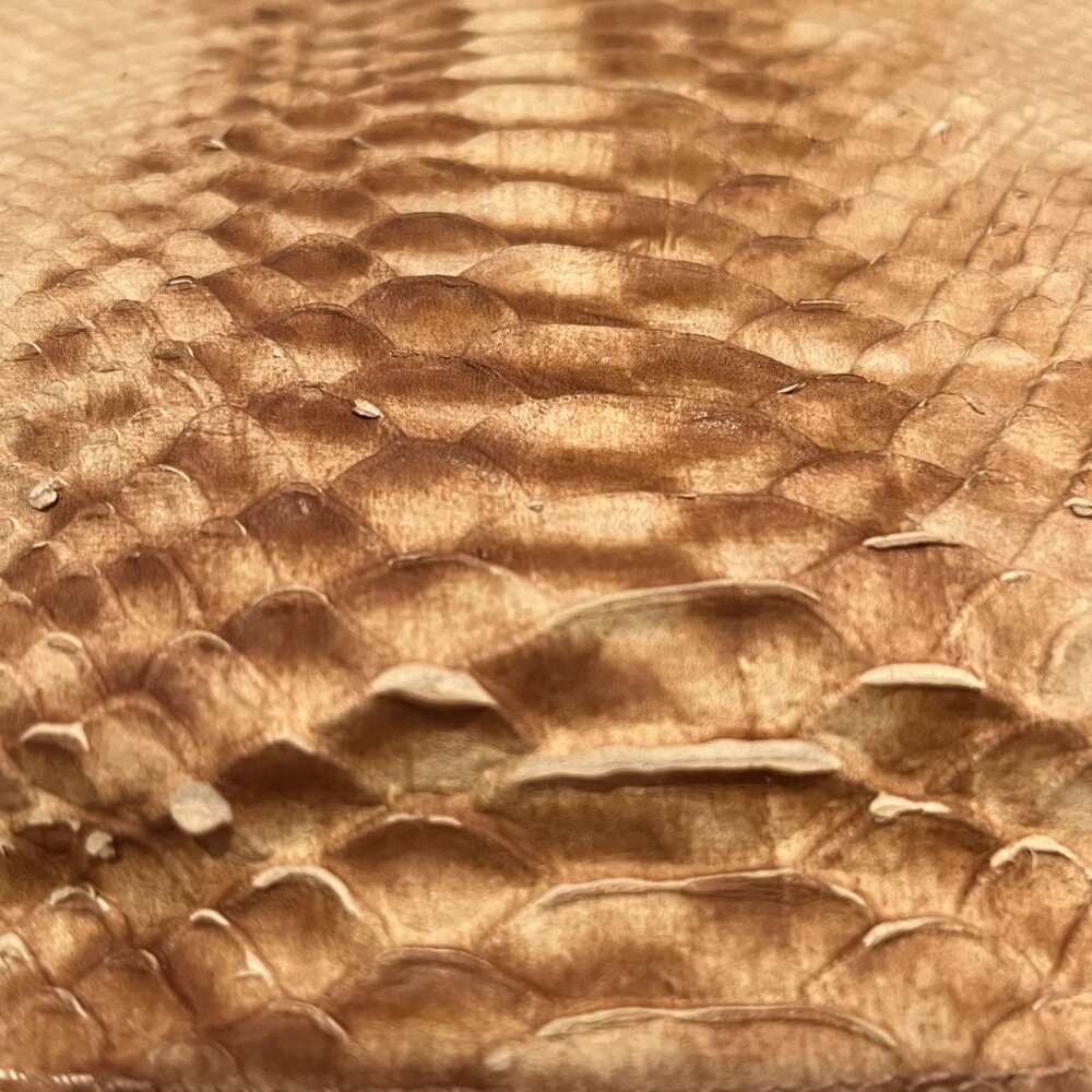 TOUS --  Python Crossbody Bag -- Gold Chain -- Animal Print -- Dust Bag - Picture 9 of 10